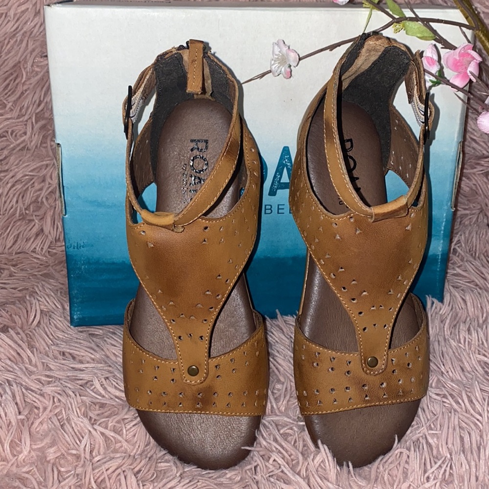 Bed stu sandals kit cutout bosco tan